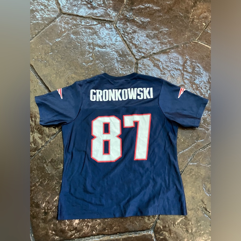 Rob Gronkowski 87 New England Patriots Jersey